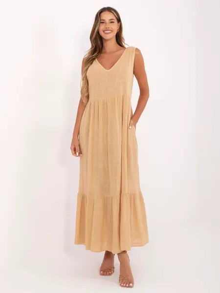 Dress-TW-SK-BI-28007.63-camel
