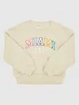 GAP Children's oversize sweatshirt with logo - Girls