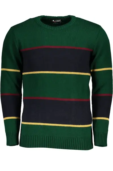 US GRAND POLO GREEN MEN'S SWEATER