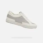 Silver women's sneakers Geox Blomiee - Women's