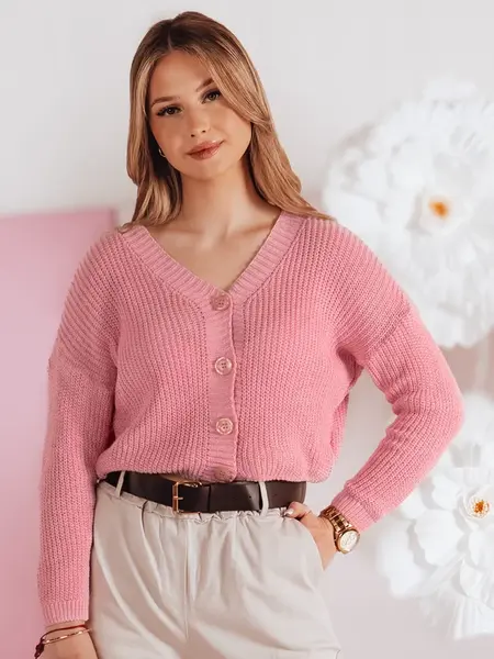 Ružový oversize sveter SWEETDREAM