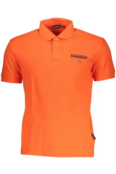 Pánske oranžové polo tričko Napapijri