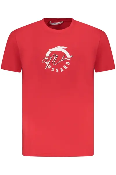 Pánske červené tričko Trussardi