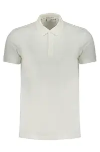Biele pánske polo tričko Calvin Klein