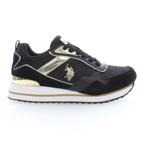 US POLO BEST PRICE WOMEN'S SPORTS SHOES BLACK