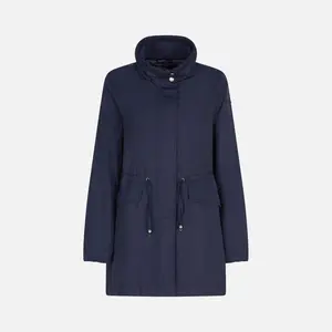 Dark blue women's parka Geox Genziana - Women's