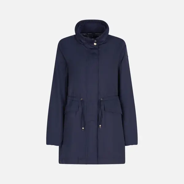 Dark blue women's parka Geox Genziana - Women's