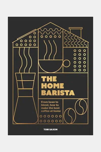Kniha home & lifestyle The Home Barista by Tom Saxon, English černá barva