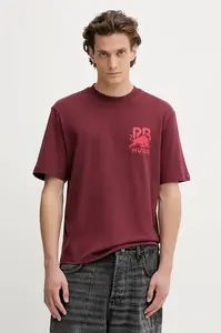 Bavlněné tričko HUGO Dartox_RB