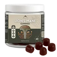 HROTLIFE Gumové bonbóny s výtažkem z Lion´s mane s malinovou příchutí 60 kapslí