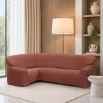 Super strečové potahy RUBINIA cihlová