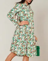 Resti Women's midi patterned dress