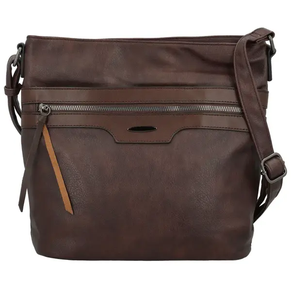 Dámská crossbody kabelka coffee - Firenze Shira