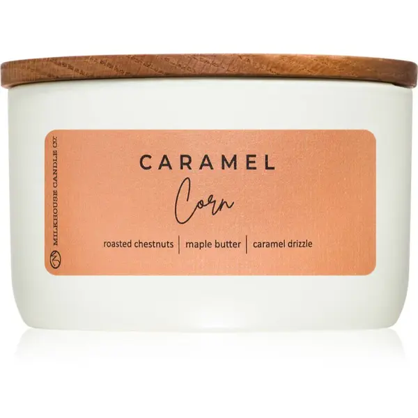 Milkhouse Candle Co. Statement Caramel Corn vonná svíčka 283 g