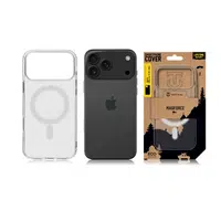 Zadní silikonový kryt Tactical MagForce pro Apple iPhone 17 Pro Max, transparentní