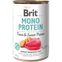 Brit konzerva Mono Protein Tuna & Sweet Potato 400 g | Konzerva pro psy