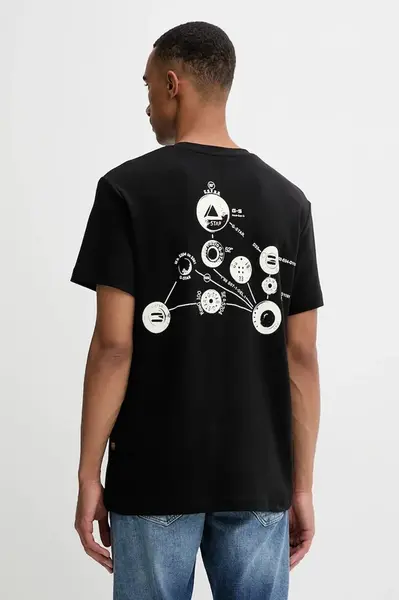 Bavlněné tričko G-Star Trims back