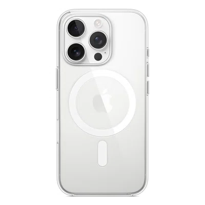 Silikonový kryt MA7E4ZM/A Apple vč. Magsafe pro Apple iPhone 16 Pro, transparentní