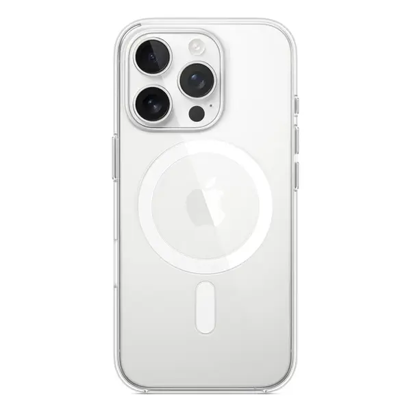 Silikonový kryt MA7E4ZM/A Apple vč. Magsafe pro Apple iPhone 16 Pro, transparentní
