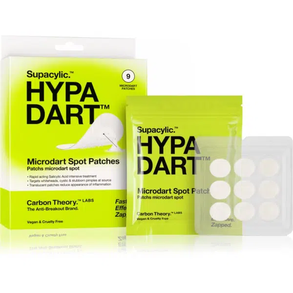 Carbon Theory Hypa Dart Microdart Spot Patches náplasti na problematickou pleť proti akné 9 ks