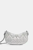 Kabelka Guess ALDINA stříbrná barva, HWGY96 63170
