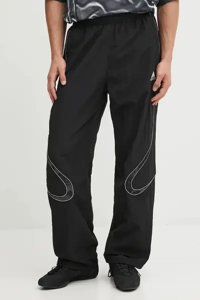 Tepláky adidas Originals Adilenium Tg Tp pánské, černá barva, s aplikací, KF8521