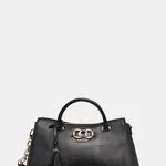 Kabelka Guess SALINGE černá barva, HWKG96 24060