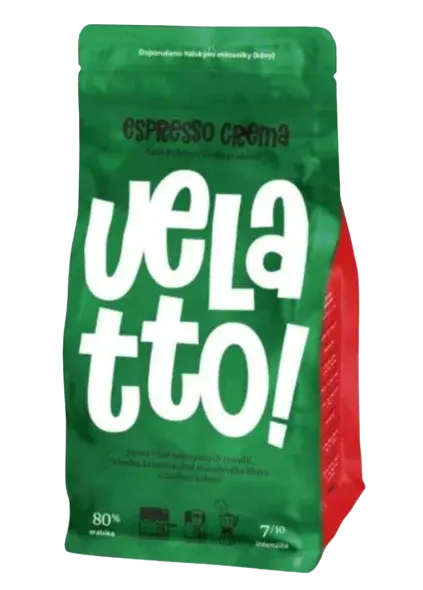 VELATTO Espresso Crema zrnková 1000 g