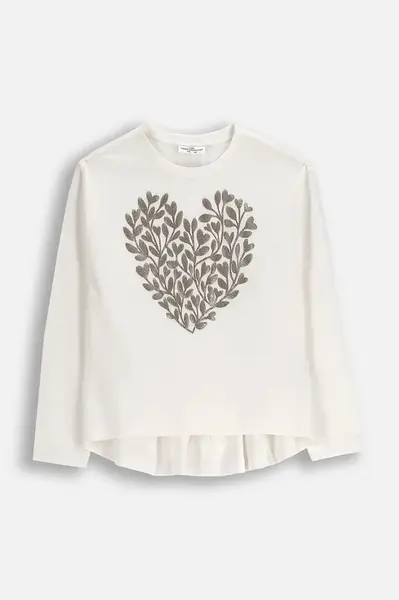 Detské tričko s dlhým rukávom Coccodrillo