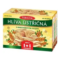 Terezia Hlíva ústřičná s rakytníkovým olejem 60+60 kapslí zdarma Vánoční balení 2025