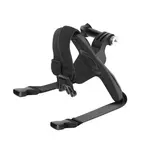 Puluz Motorcycle Chin držiak na prilbu pre športové kamery, čierny