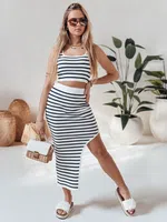 Komplet damski one size SUMMERSA biały Dstreet