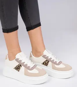 Gemre Brown platform sneakers Mishel