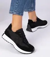 Gemre Black women's sports sneakers Samara