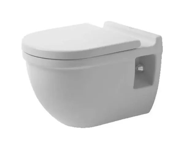 Duravit Starck 3 - Závesné WC, s HygieneGlaze, biela 2215092000