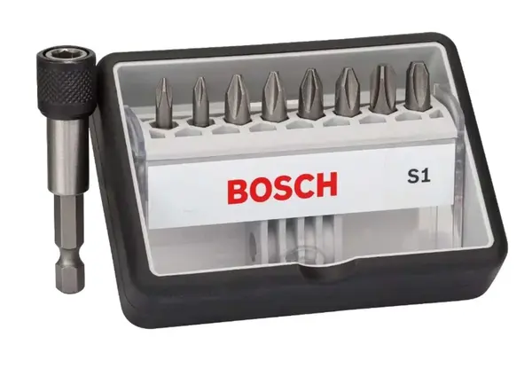 Bosch Príslušenstvo - 9-dielna súprava bitov PH, dĺžka 25 mm 2607002560