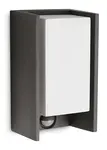 Philips myGarden - Nástěnné venkovní svítidlo 25x12 cm, E27, se senzorem, antracit 915003762102