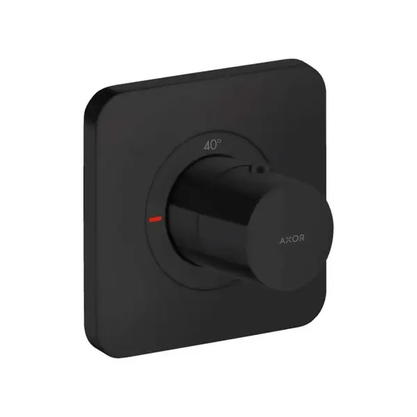 Axor Citterio E - Termostatická batéria pod omietku, matná čierna 36702670