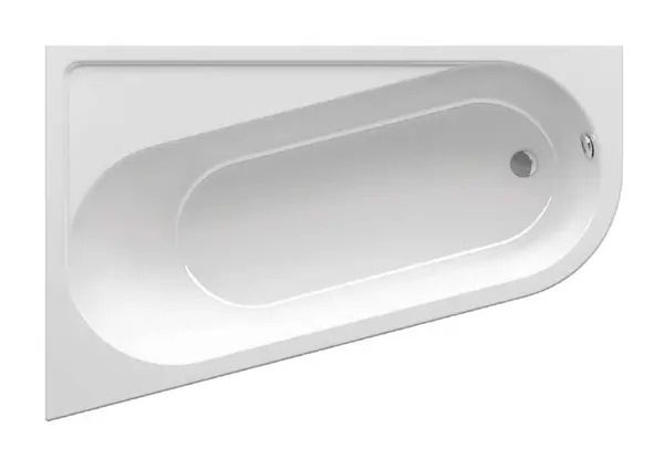 Ravak Chrome - Vaňa asymetrická 160x105 cm, ľavá, biela CA51000000