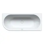 Kaldewei Avantgarde - Vaňa Centro Duo 1 ľavá 136, 180x80 cm, celoplošný antislip, biela 283634010001