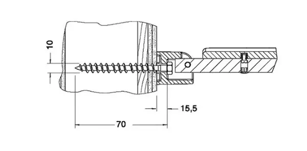 Keuco Príslušenstvo - Upevňovacia súprava č. 6 34992000200
