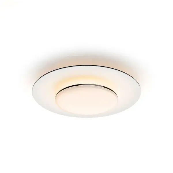 Philips Osvetlenie - Stropné LED svietidlo, priemer 40 cm, 2700 K, 30 W, stmievateľné, biela/čierna 929003315801