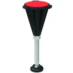 Ideal Standard Ultra Flat S - Nohy ke sprchové vaničce, chrom/černá K936467