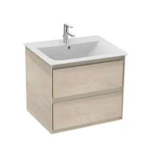 Ideal Standard Connect Air - Skrinka pod umývadlo, 60x44x52 cm, dekor svetlé drevo/svetlohnedá mat E0818UK