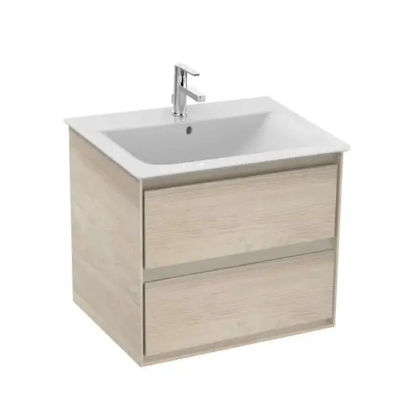 Ideal Standard Connect Air - Skrinka pod umývadlo, 60x44x52 cm, dekor svetlé drevo/svetlohnedá mat E0818UK