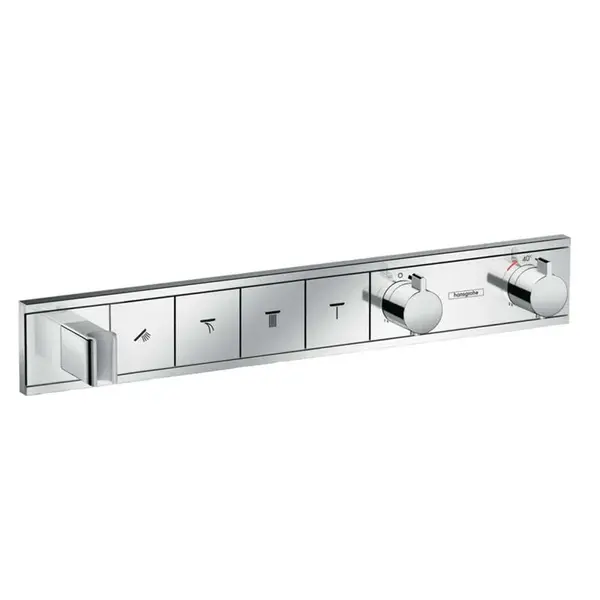 Hansgrohe RainSelect - Baterie pod omietku na 4 spotrebiče, chróm 15357000