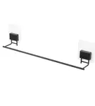 Compactor Bestlock Magic - Držiak uterákov, dĺžka 48 cm, čierna RAN10210