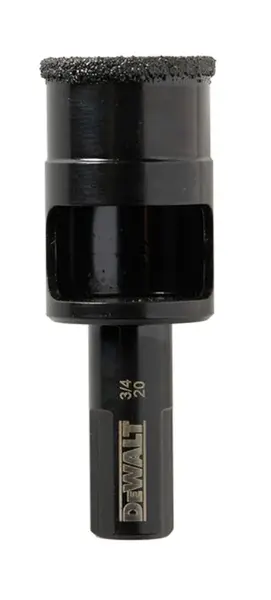 DeWALT Príslušenstvo - Diamantový vrták do dlaždíc a obkladov, priemer 20 mm DT6044