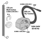 Laufen Příslušenství - Podomítkový napájecí zdroj pro splachovací tlačítka H8986600000001