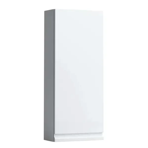 Laufen Pro S - Boční skříňka, 85x35x18 cm, panty vlevo, matná bílá H4831130954631